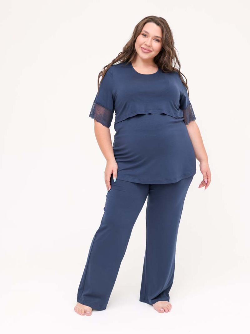 1-ВРП 51532Б Пижама  для беременных и кормящих женщин