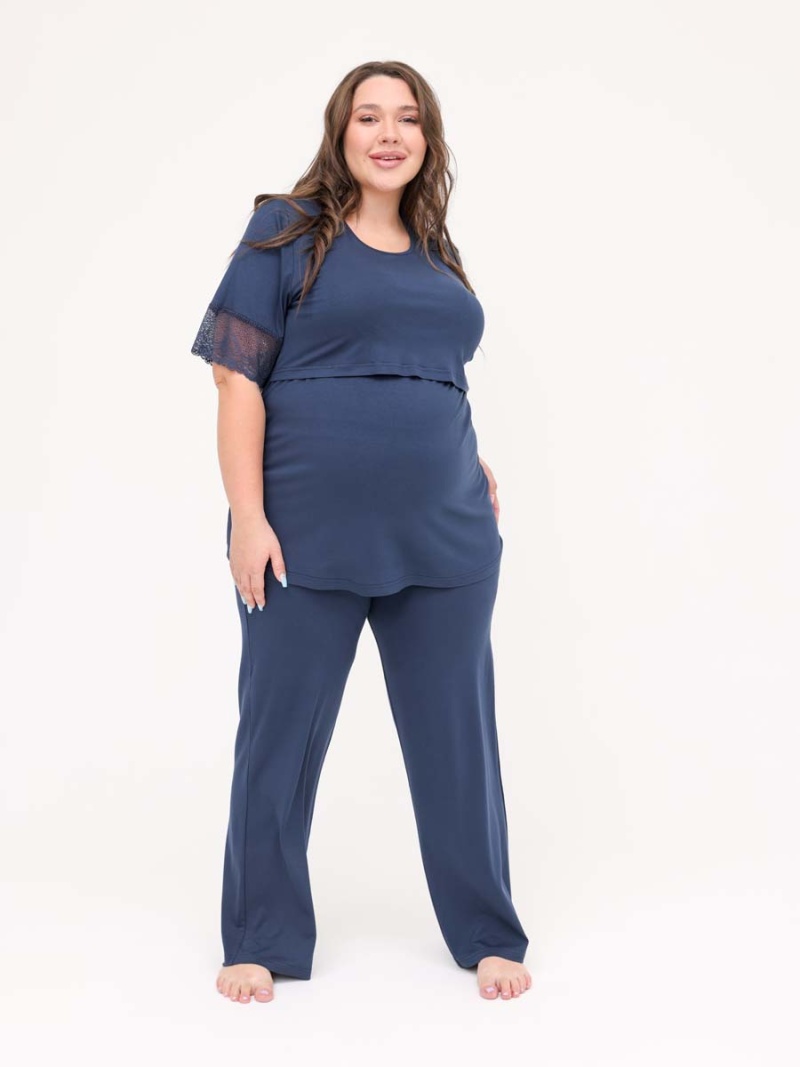 1-ВРП 51532Б Пижама  для беременных и кормящих женщин